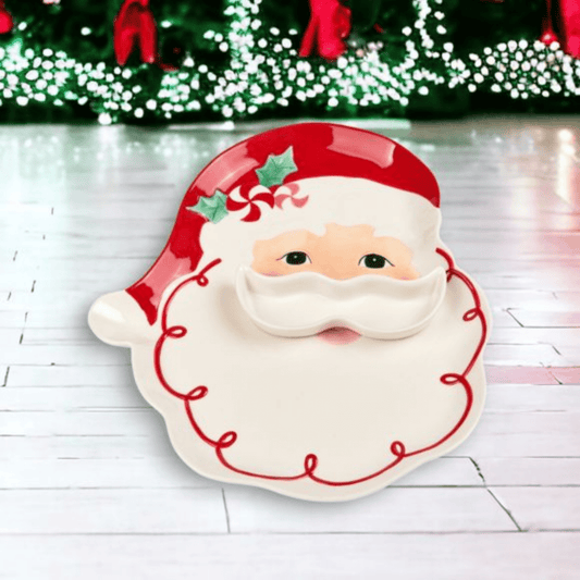 Sprinkles Santa Platter - Bria Blair Creative
