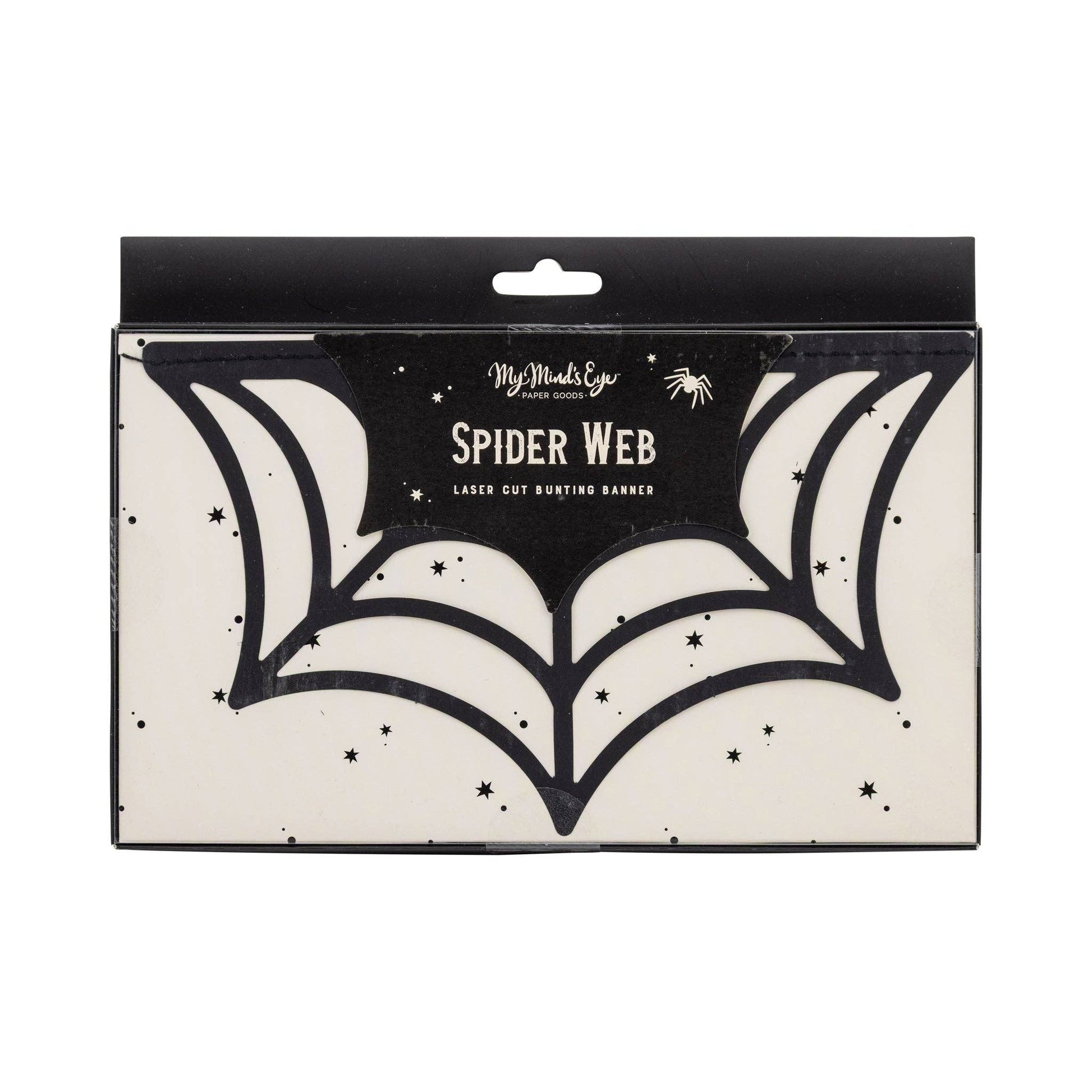 SPW1202 - Spider Web Bunting Banner - Bria Blair Creative