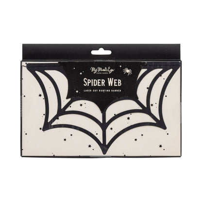 SPW1202 - Spider Web Bunting Banner - Bria Blair Creative