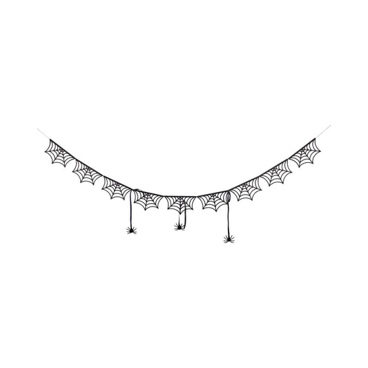 SPW1202 - Spider Web Bunting Banner - Bria Blair Creative