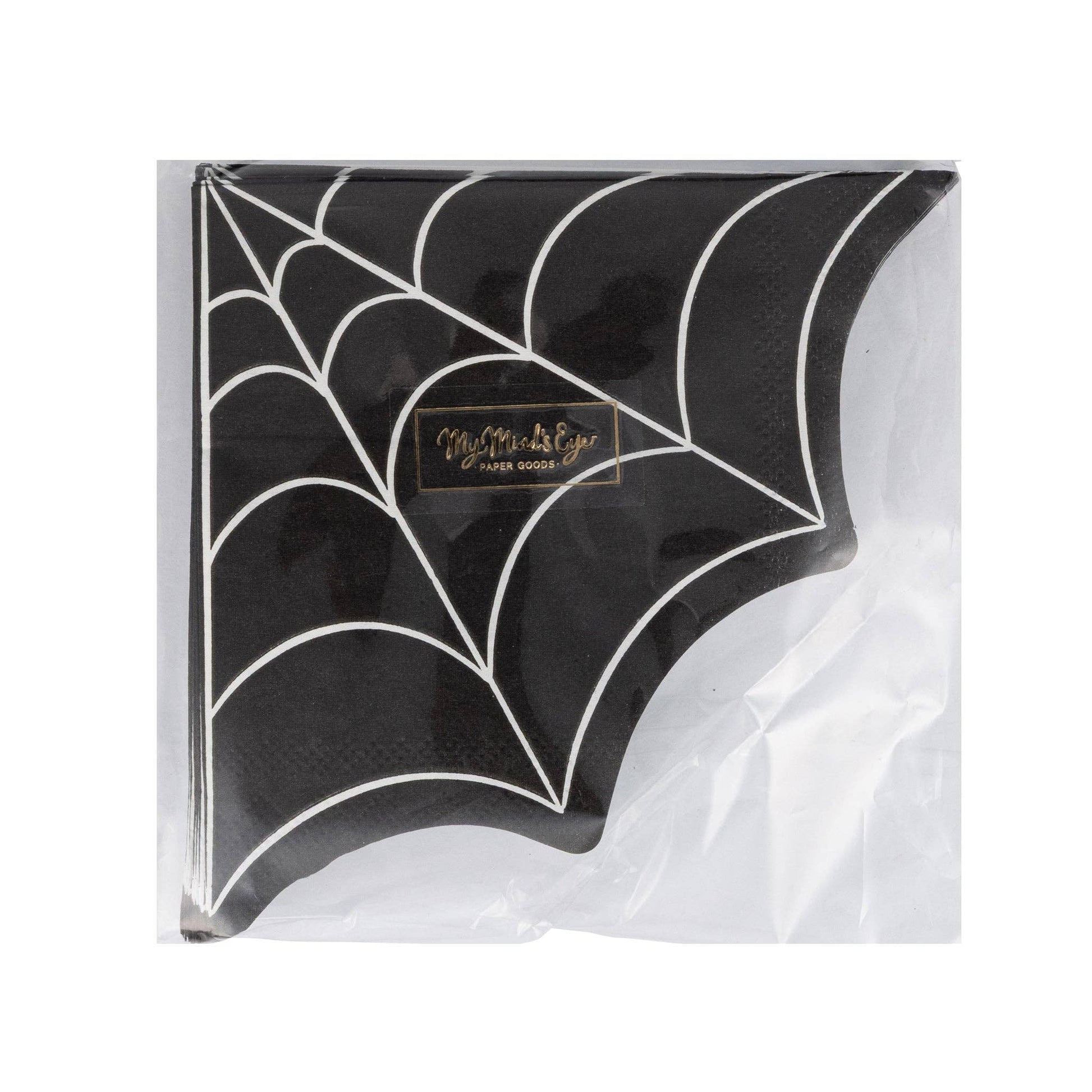 SPW1239 - Spider Web Cocktail Napkin - Bria Blair Creative