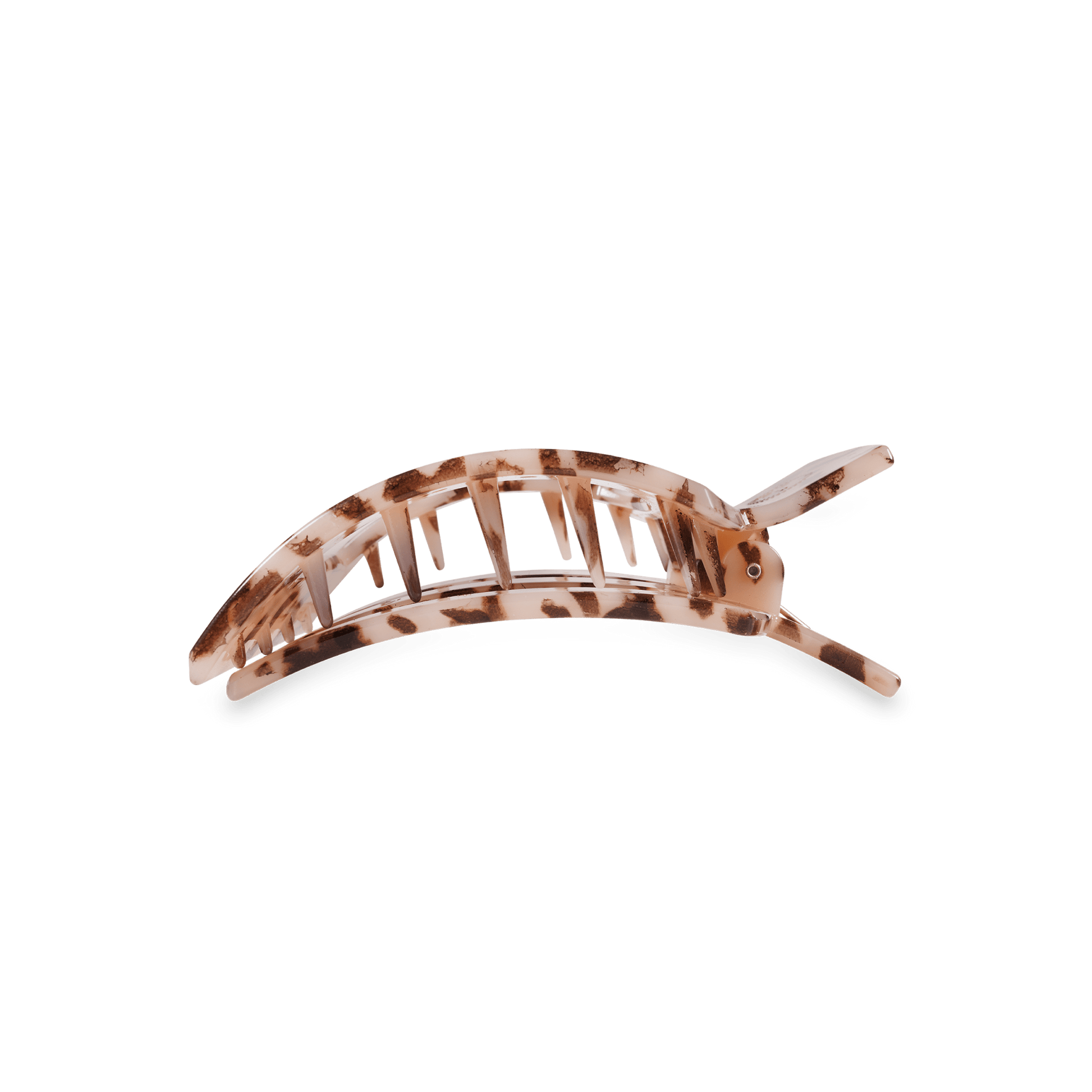 Square Flat Hair Clip | Med. | Blonde Tortoise - Bria Blair Creative