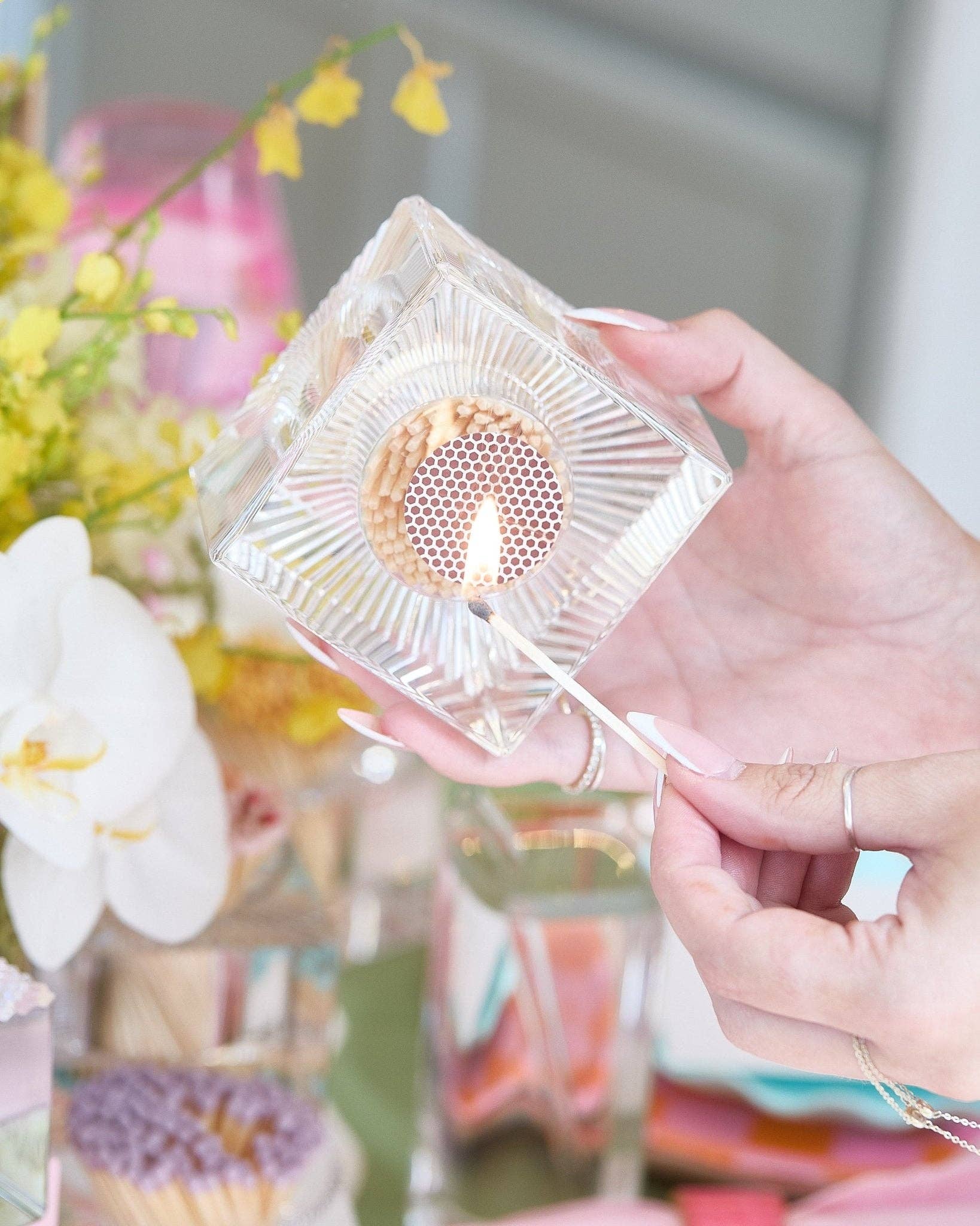 Square Match Striker | Black Matches - Bria Blair Creative