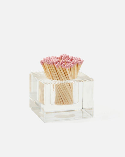 Square Match Striker | Light Pink Matches - Bria Blair Creative