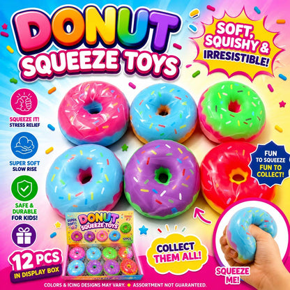 Squeeze Donuts #2 – Super Soft Slow-Rise Donut Squishies - Bria Blair Creative