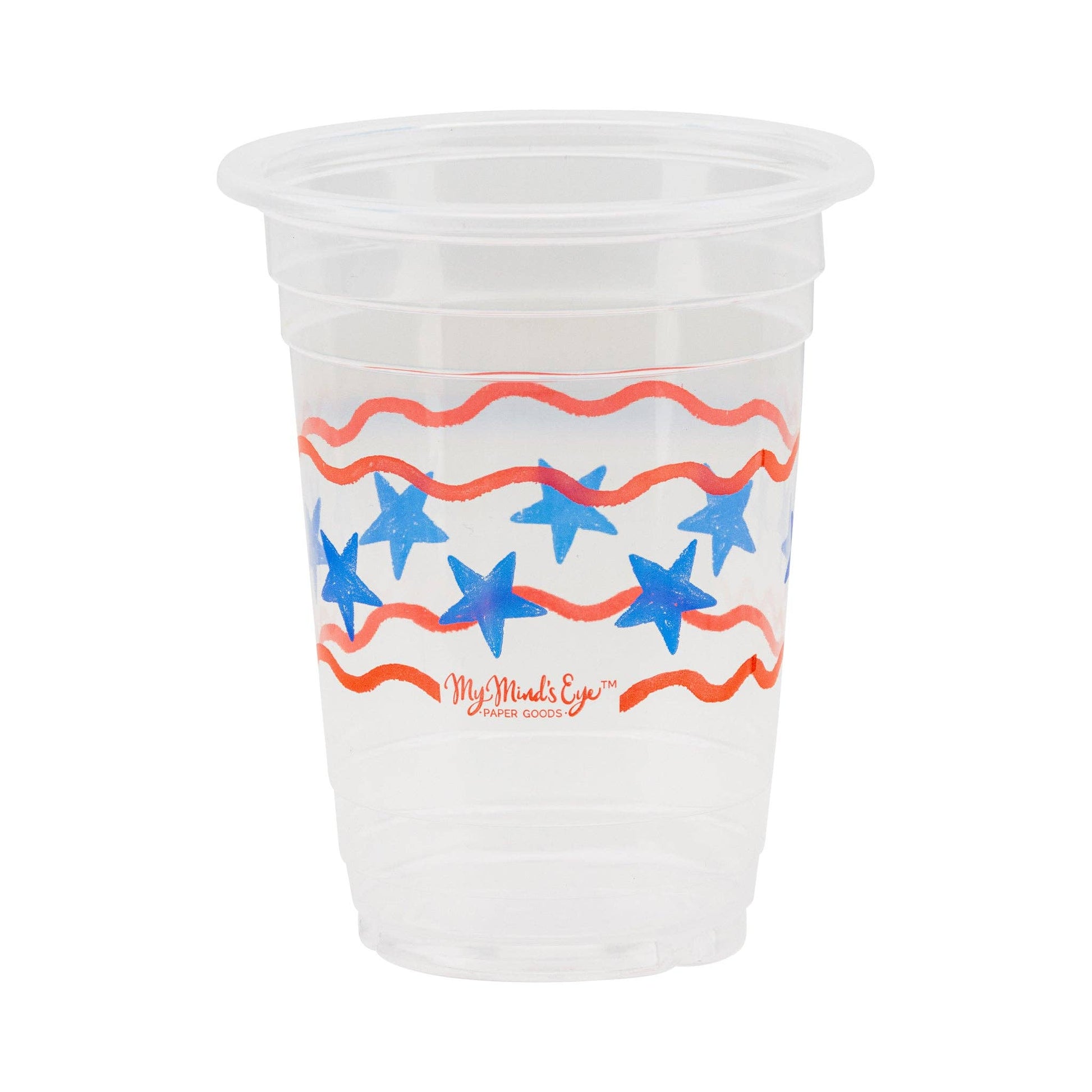 SSP1210 - Star Clear Plastic Cups - Bria Blair Creative