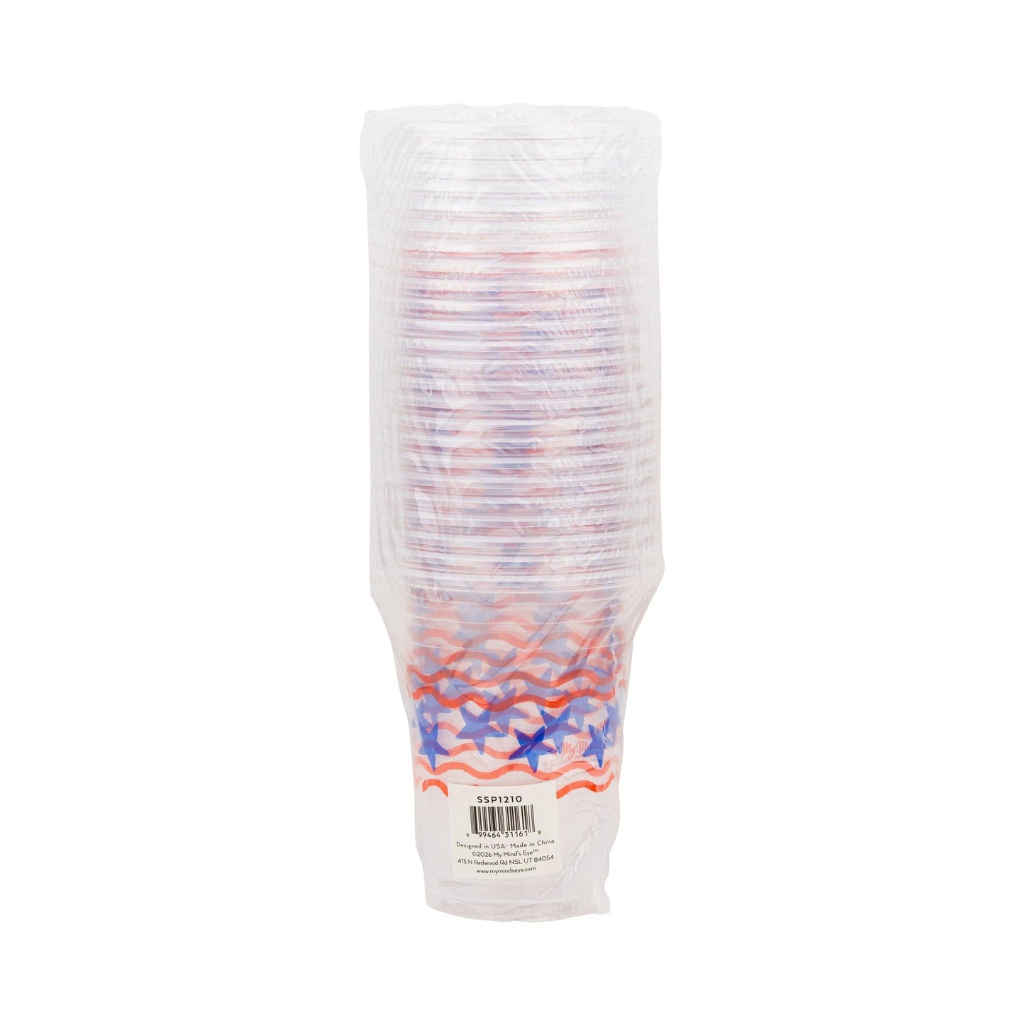 SSP1210 - Star Clear Plastic Cups - Bria Blair Creative