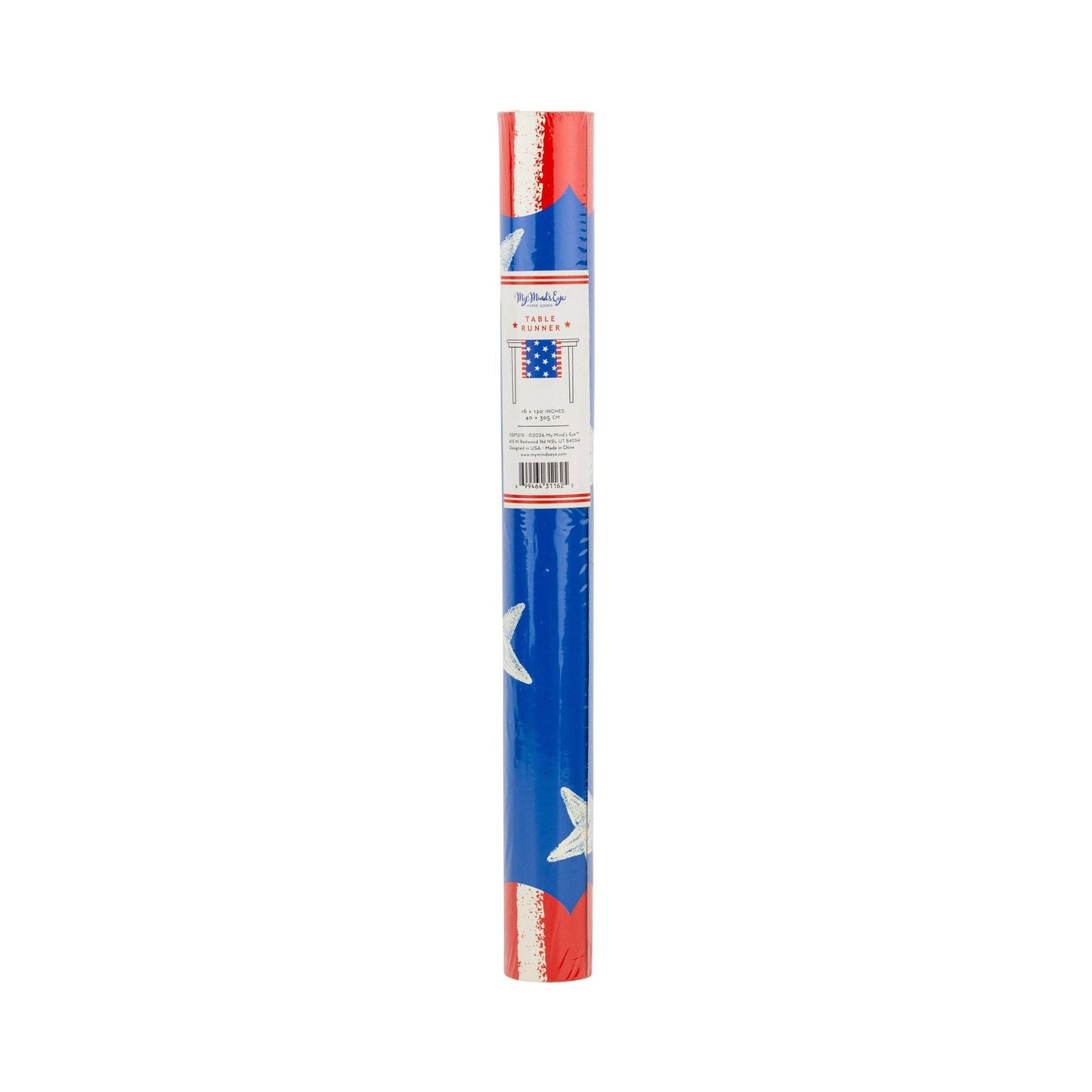 SSP1215 - Stars and Stripes Table Runner - Bria Blair Creative