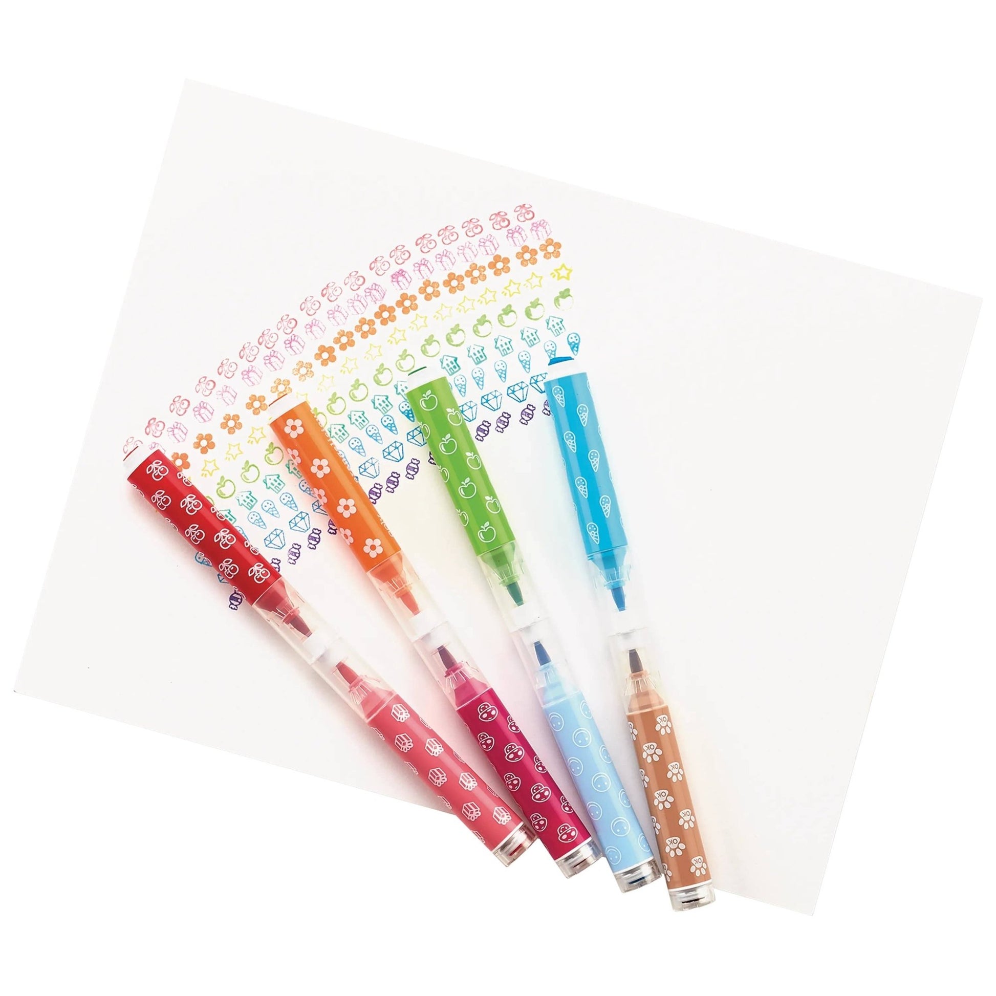 Stampables Double - Ended Stamp & Brush Markers: Set of 18 - Bria Blair Creative