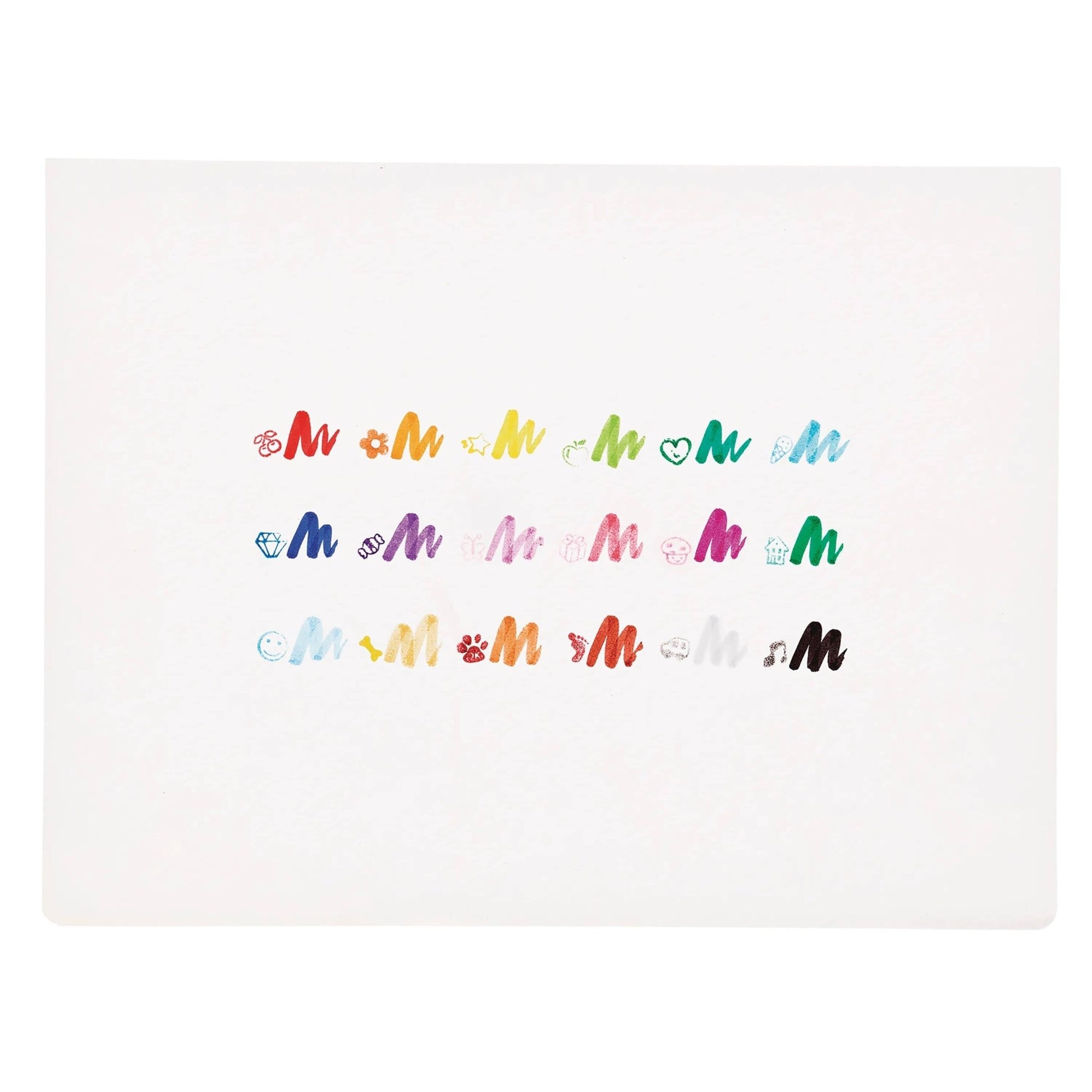 Stampables Double - Ended Stamp & Brush Markers: Set of 18 - Bria Blair Creative