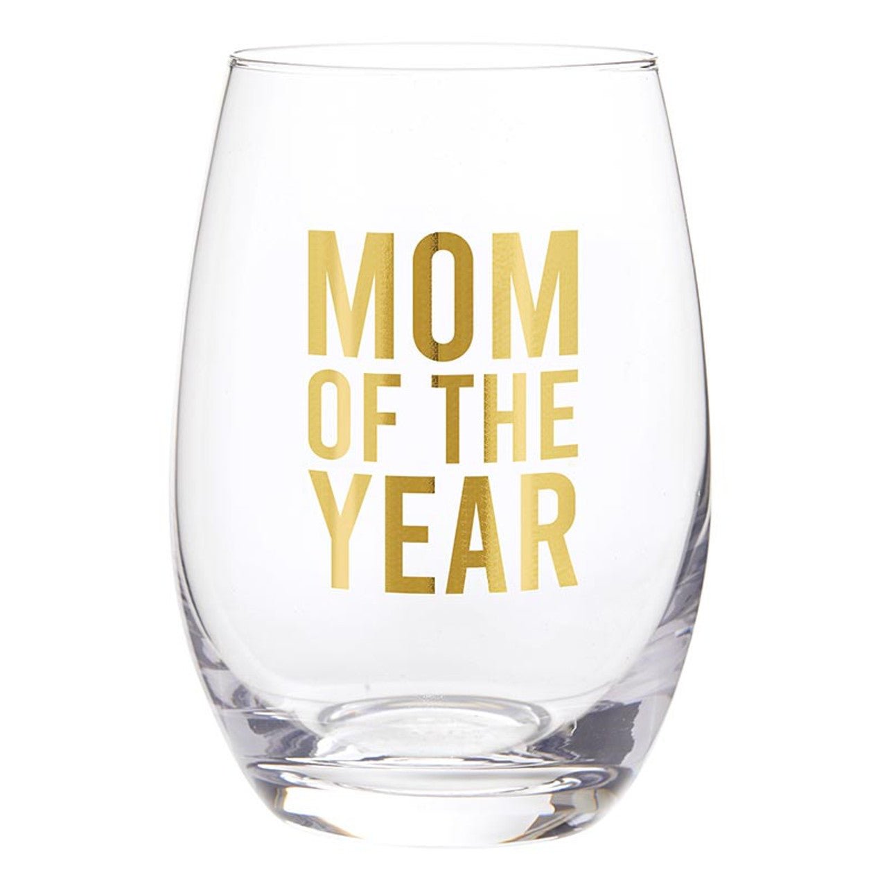 Stemless Wine Glass - Mom of the Year - Bria Blair Creative