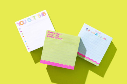 Sticky Notes Pad - "Doing My Best..." - 300 Sheets - Bria Blair Creative