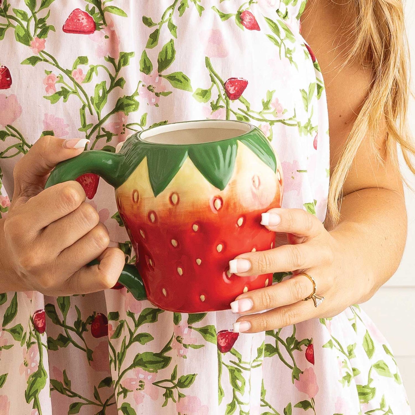 Strawberry Coffee Mug - Bria Blair Creative