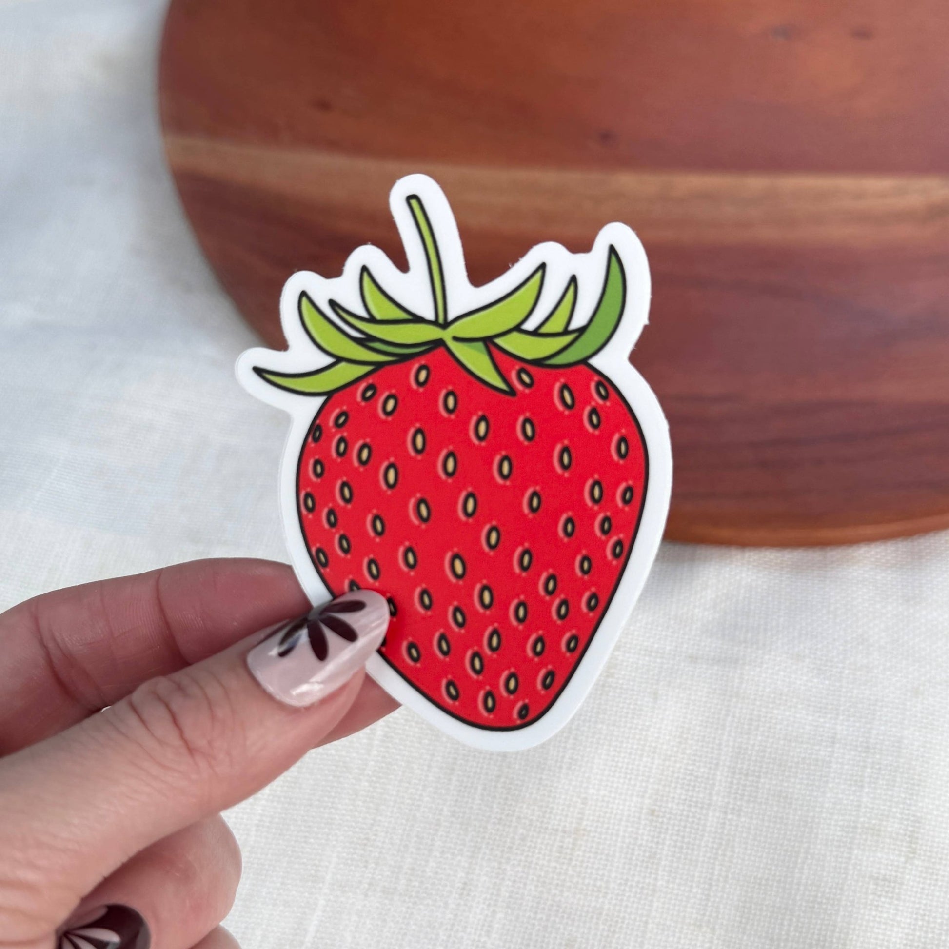 Strawberry Sticker - Bria Blair Creative