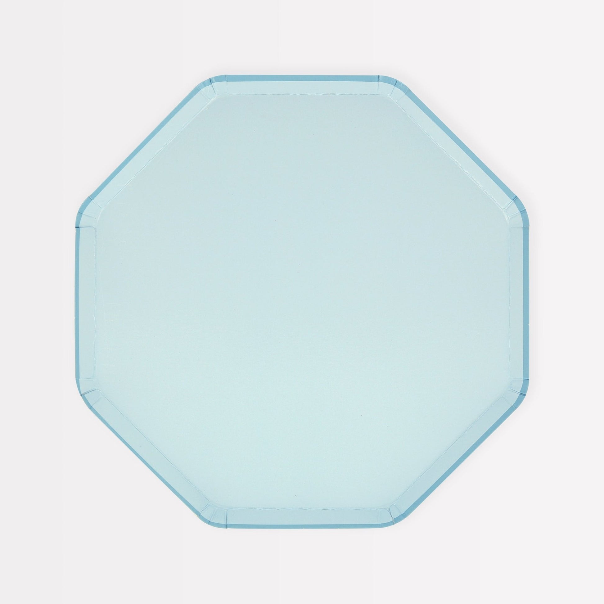 Summer Sky Blue Side Plates - s/8 - Bria Blair Creative