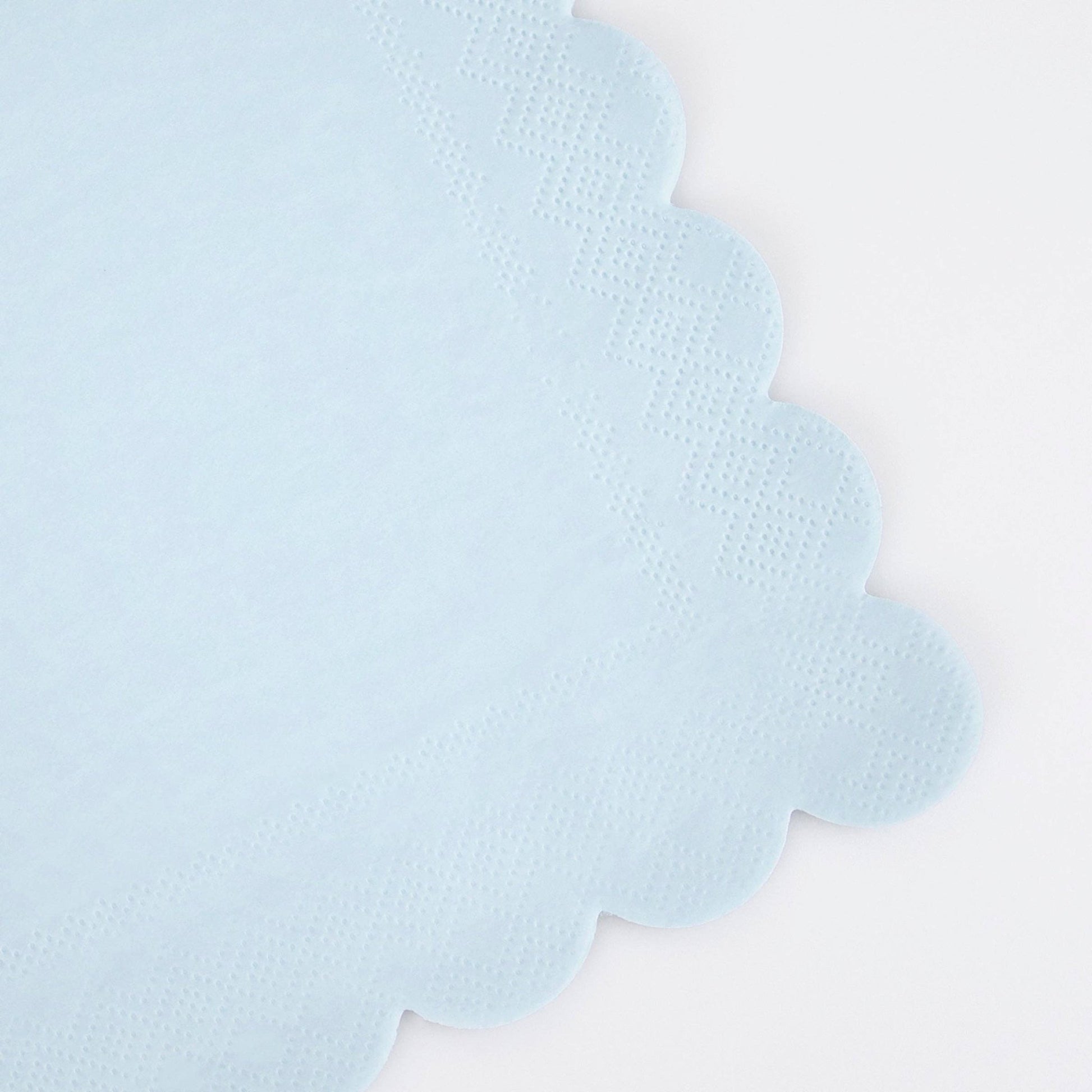 Summer Sky Blue Small Napkins - Bria Blair Creative