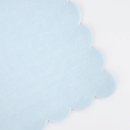 Summer Sky Blue Small Napkins - Bria Blair Creative