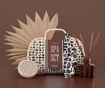 Super Spa Set | Leopard, Self - Care, Holiday Gifts for Her - Bria Blair Creative