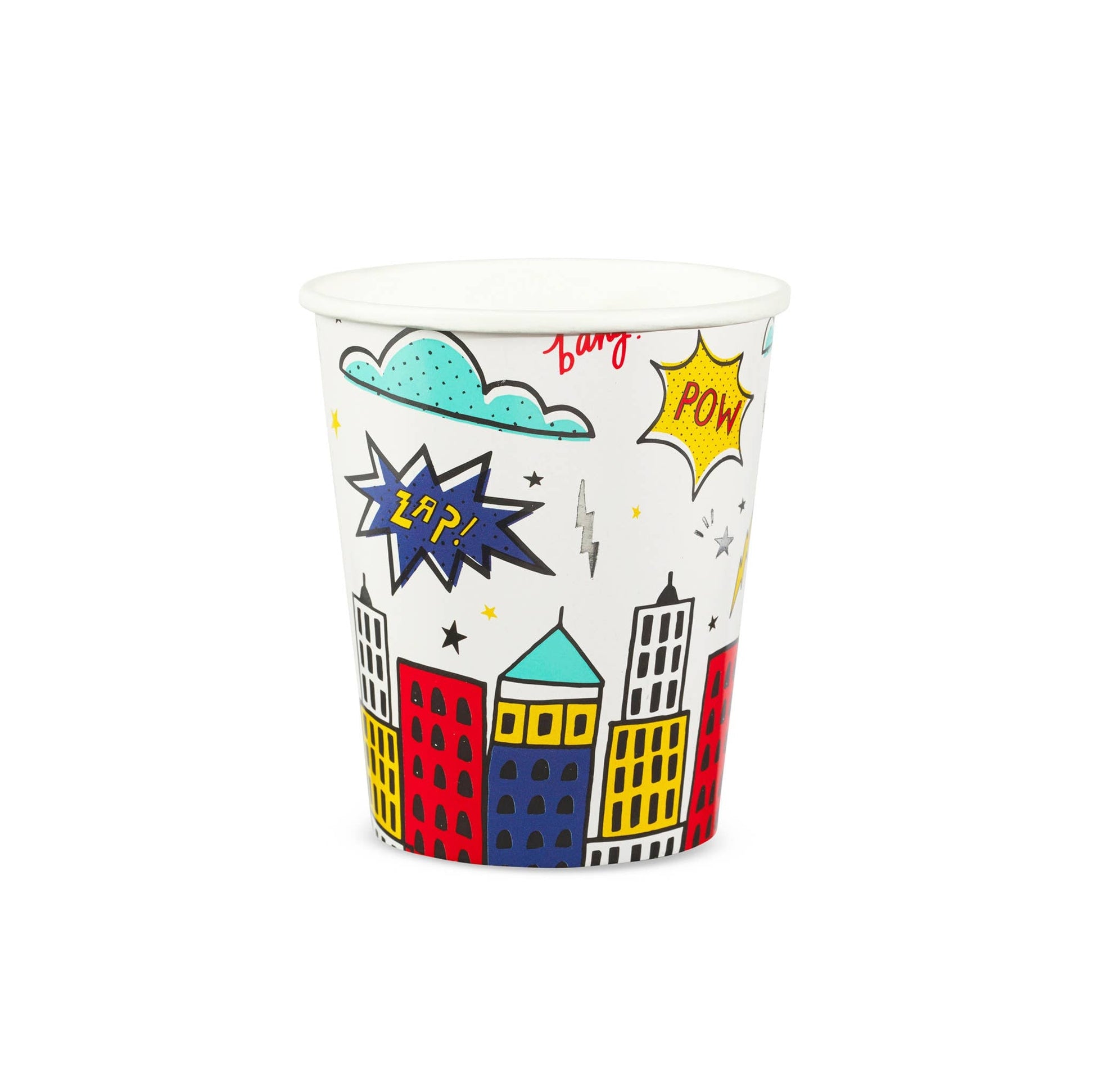 Superhero 9 oz Cups - 8 Pk. - Bria Blair Creative