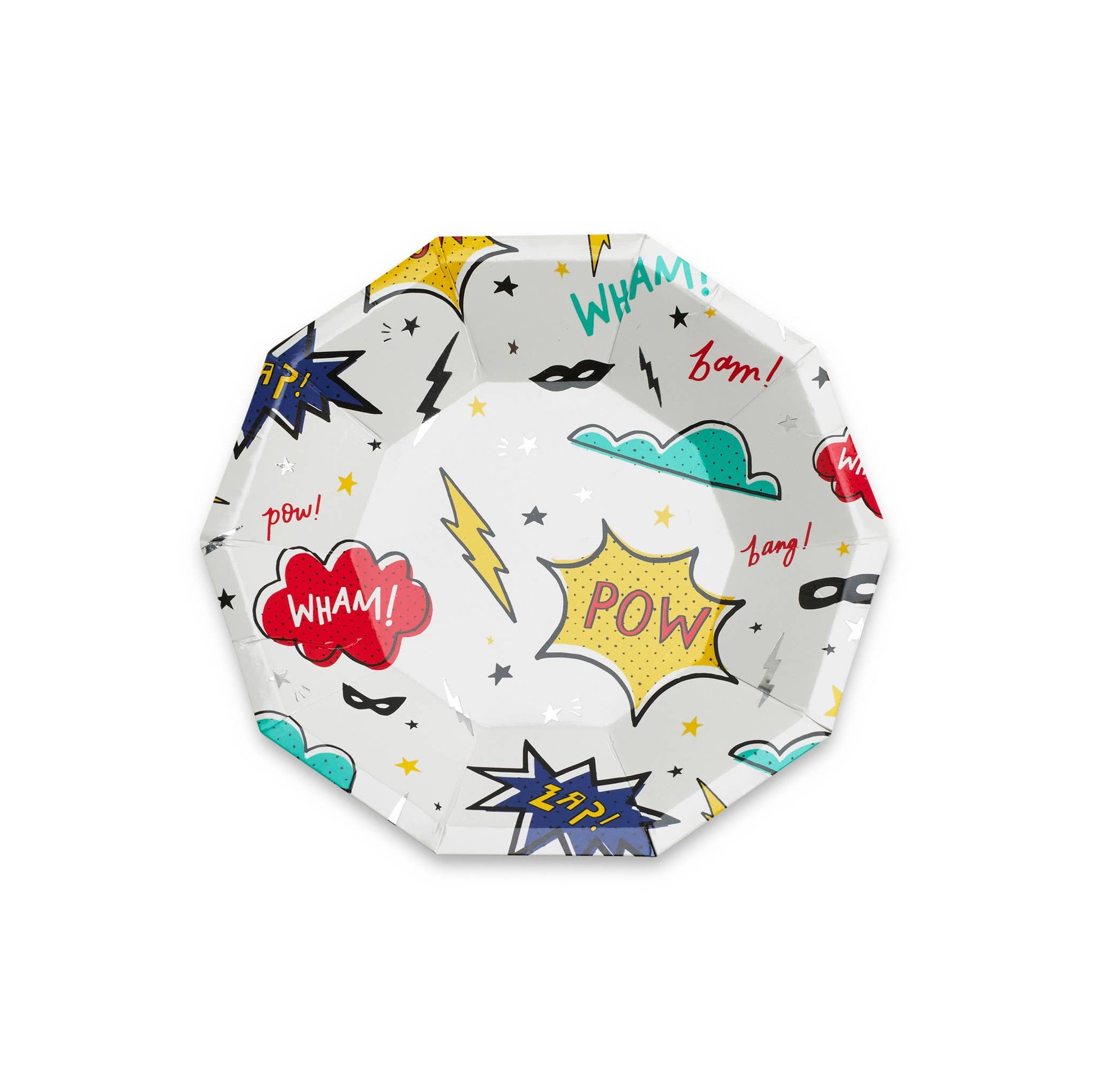 Superhero Small Plates - 8 Pk. - Bria Blair Creative