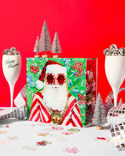 Swanky Santa Acrylic Puzzle - Bria Blair Creative