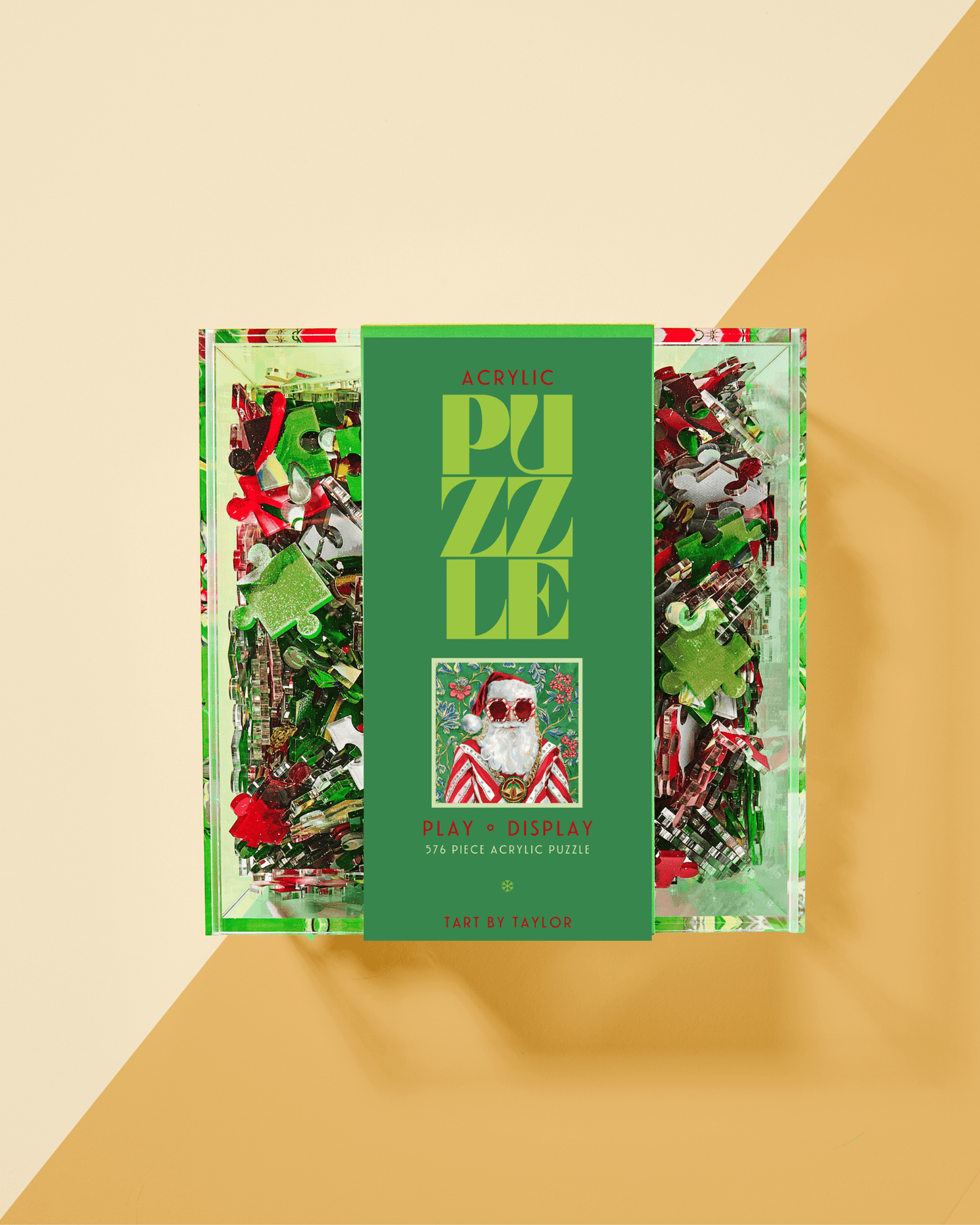 Swanky Santa Acrylic Puzzle - Bria Blair Creative