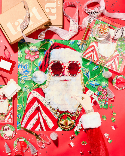 Swanky Santa Acrylic Puzzle - Bria Blair Creative