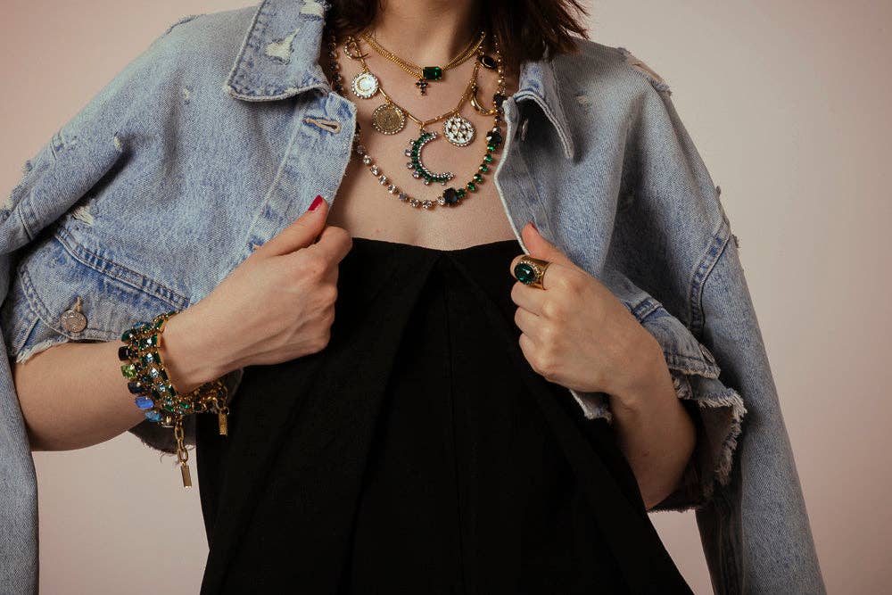 Sydney Ring in Emerald - Bria Blair Creative