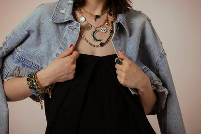 Sydney Ring in Emerald - Bria Blair Creative