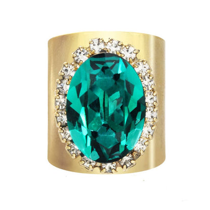 Sydney Ring in Emerald - Bria Blair Creative
