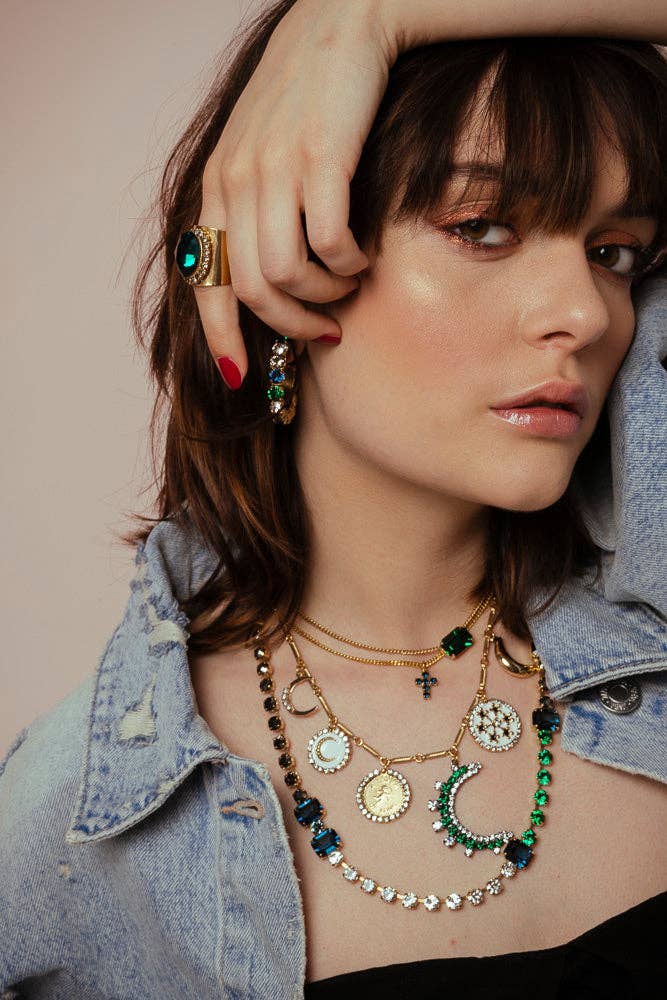 Sydney Ring in Emerald - Bria Blair Creative