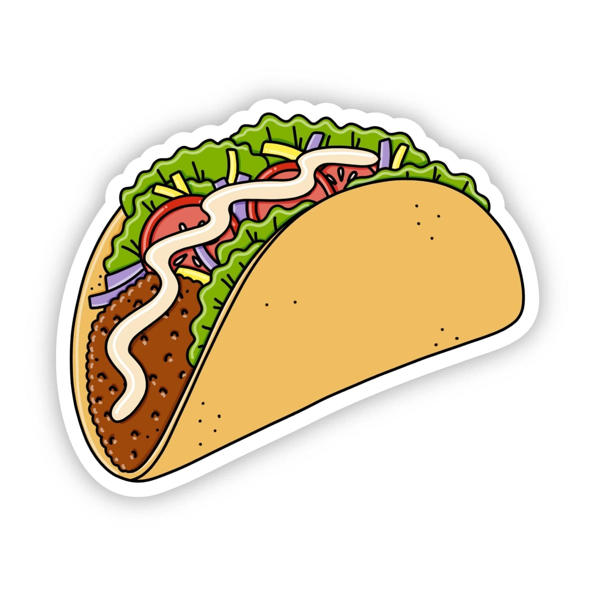 Taco Sticker - Bria Blair Creative