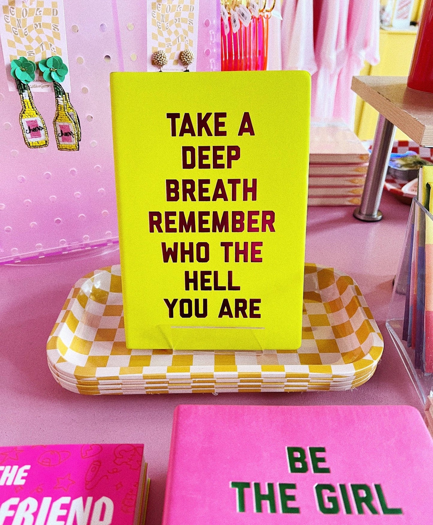Take a Deep Breath Journal: Acid Lime - Bria Blair Creative