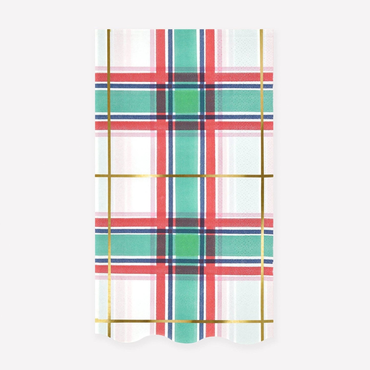 Tartan Guest Towels - Bria Blair Creative