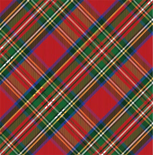 Tartan Plaid Gift Wrap Sheets - Bria Blair Creative