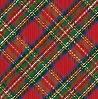 Tartan Plaid Gift Wrap Sheets - Bria Blair Creative