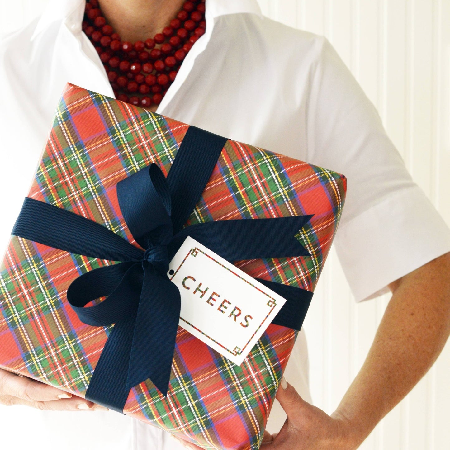 Tartan Plaid Gift Wrap Sheets - Bria Blair Creative