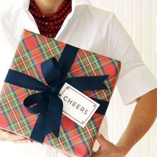 Tartan Plaid Gift Wrap Sheets - Bria Blair Creative