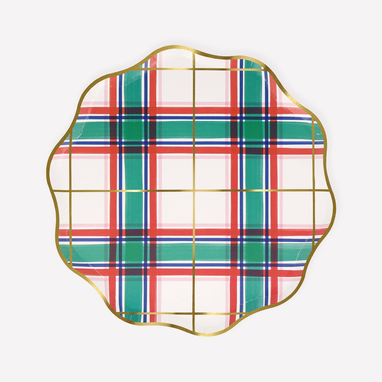 Tartan Side Plates - Bria Blair Creative