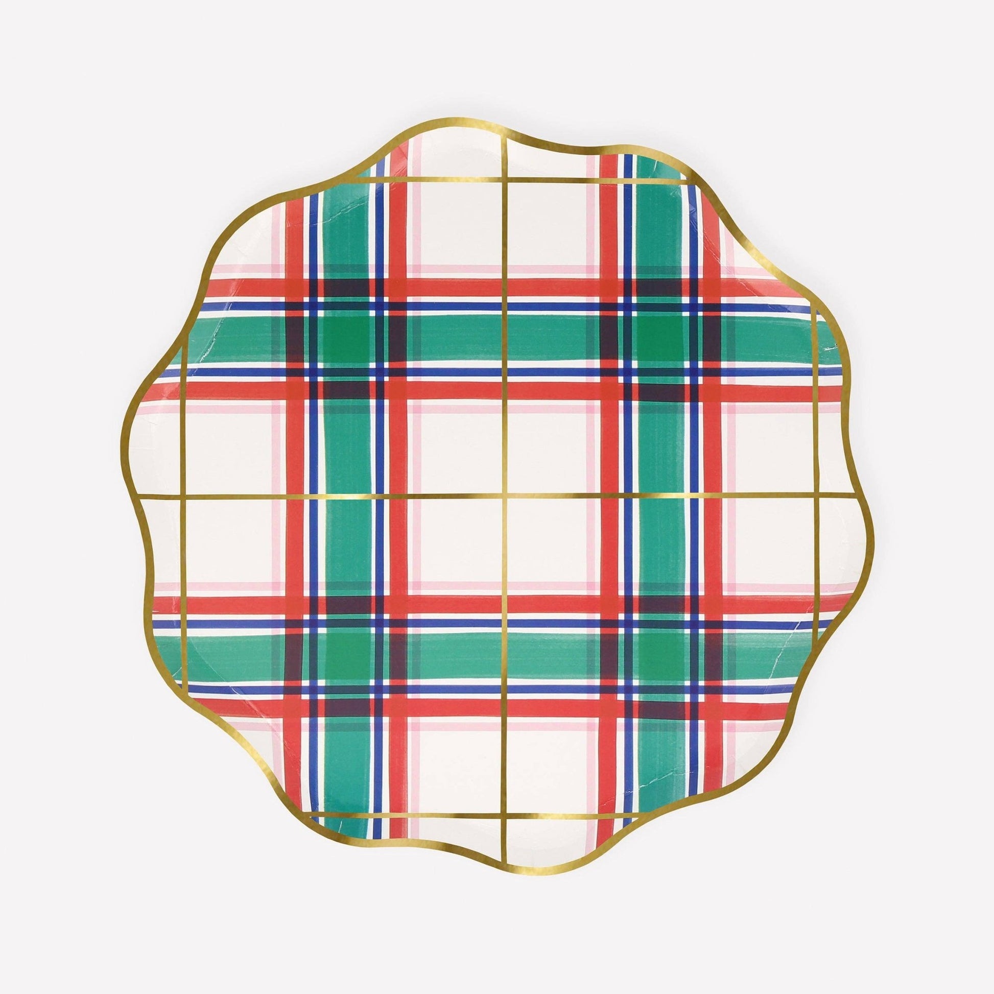 Tartan Side Plates - Bria Blair Creative