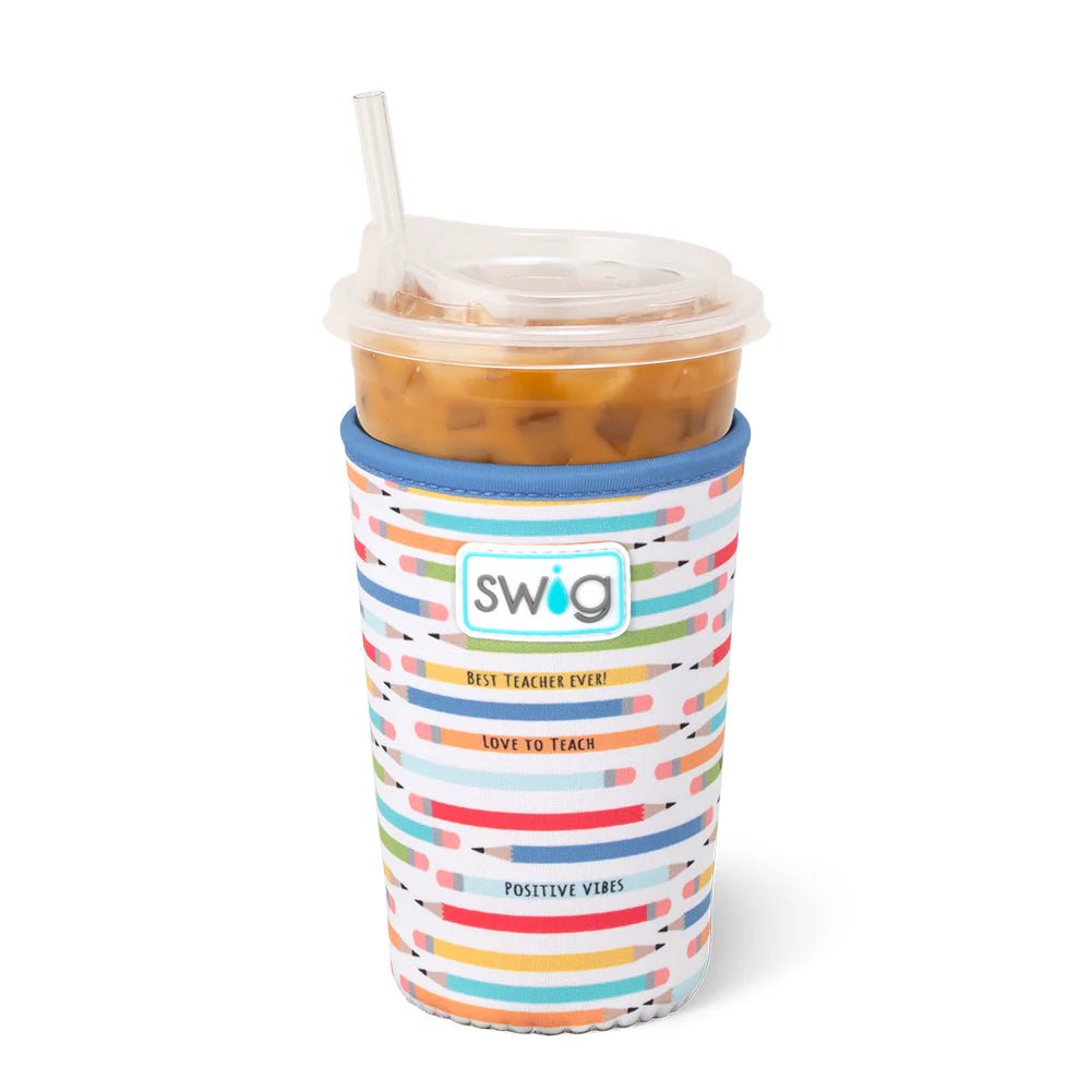 TEACHER LIFE Iced Cup Coolie - Bria Blair Creative