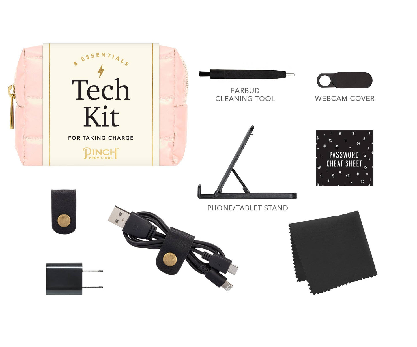 Tech Kit | Puffer, Unique Tech Gifts: Bronze - Bria Blair Creative