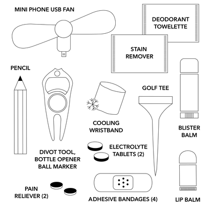 "Tee Time" Golf Kit  | Father's Day Gifts | Mens Gifts |Gift - Bria Blair Creative