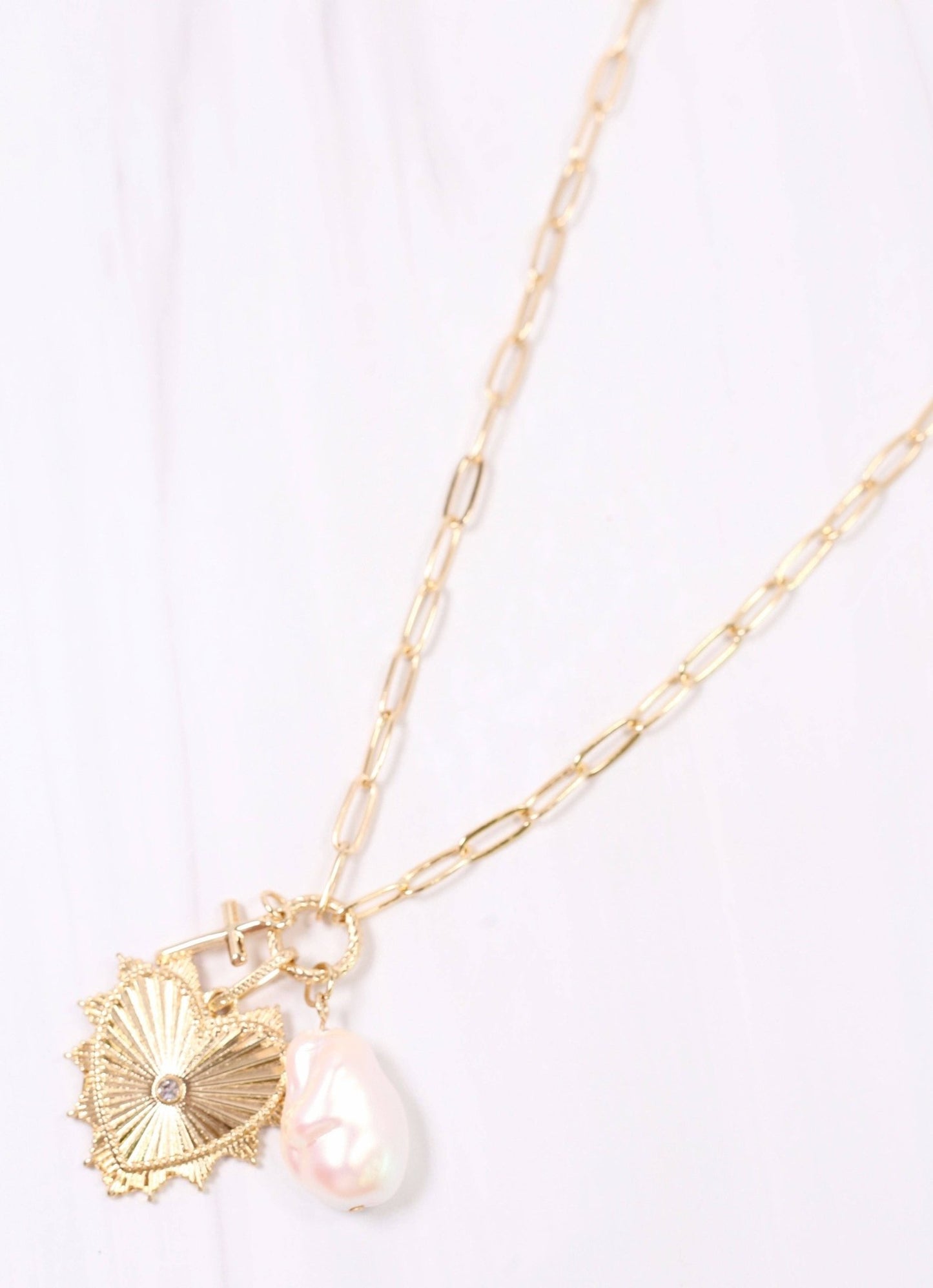 Teyonah Charms Necklace GOLD: Default - Bria Blair Creative