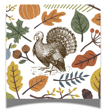 Thanksgiving 24ct Cocktail Napkin Separates (3ply) - Bria Blair Creative