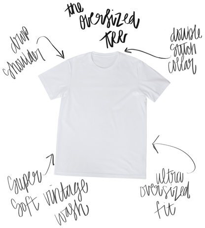 The American Dream, In Your Dreams Oversized T-Shirt: Mustard / L/XL - Bria Blair Creative