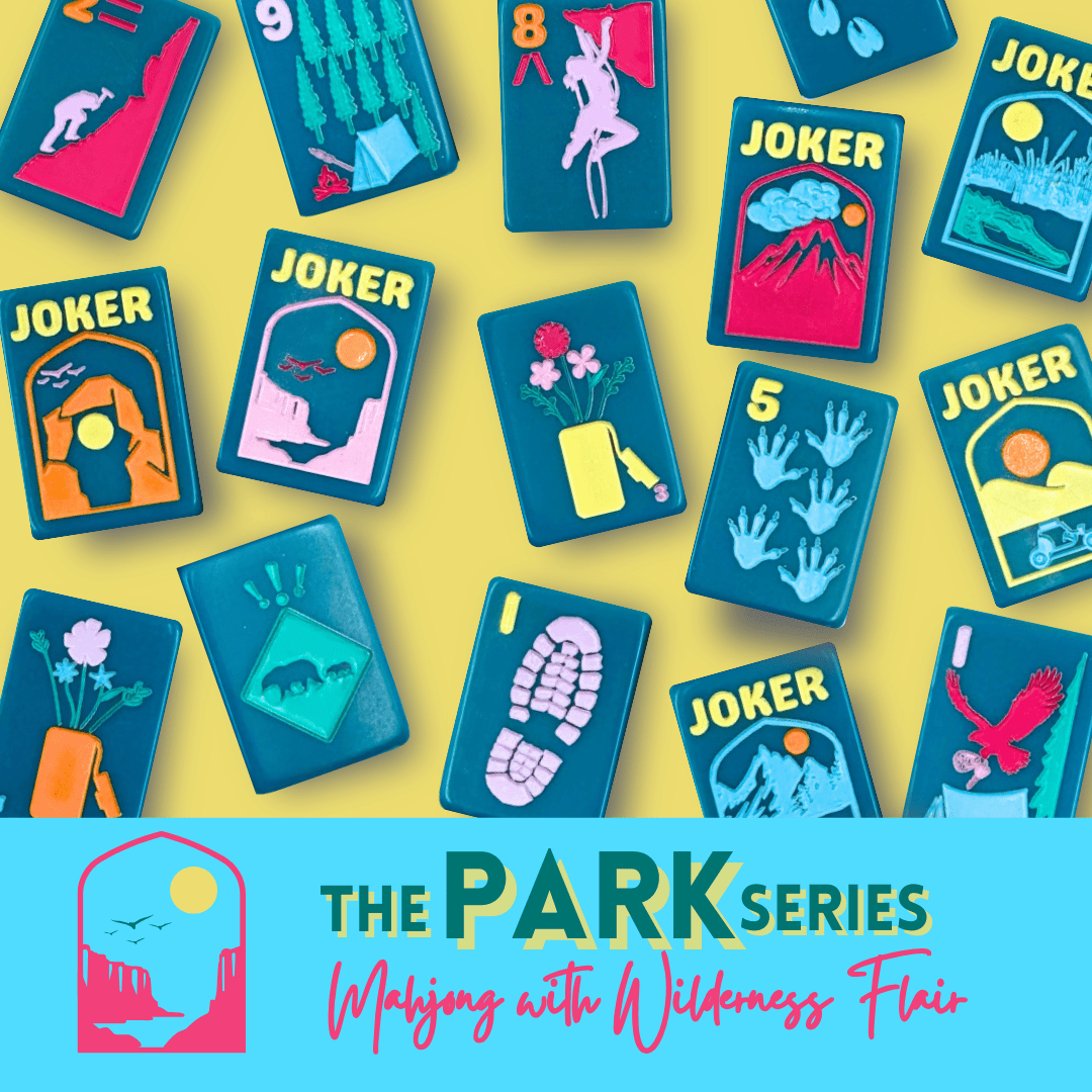 THE PARK SERIES | Mahjong with Wilderness Flair - Bria Blair Creative