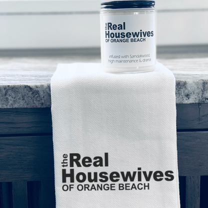 The Real Housewives custom candle - Bria Blair Creative