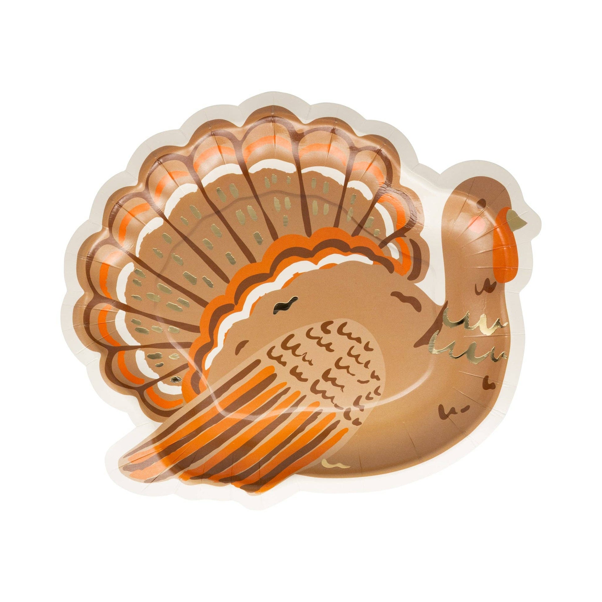 THK1240 - Turkey Shaped Plate - Bria Blair Creative