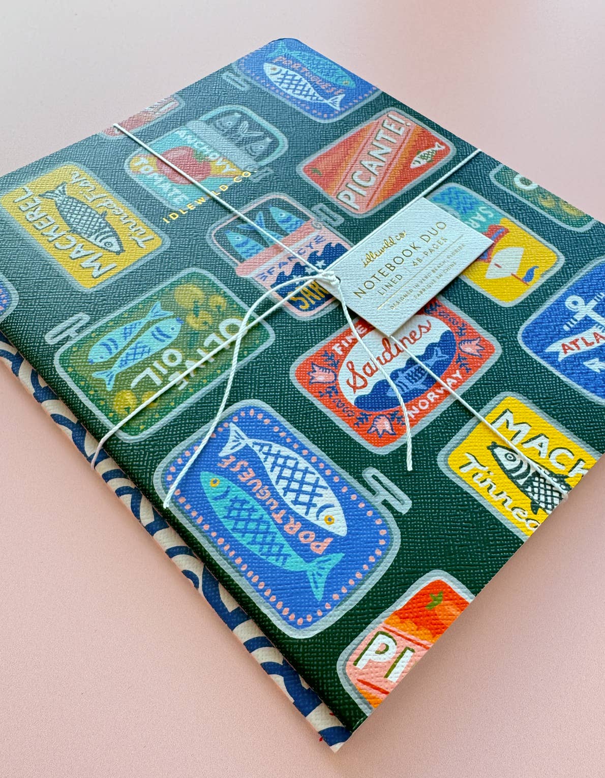 Tinned Fish Notebook Duo - Bria Blair Creative